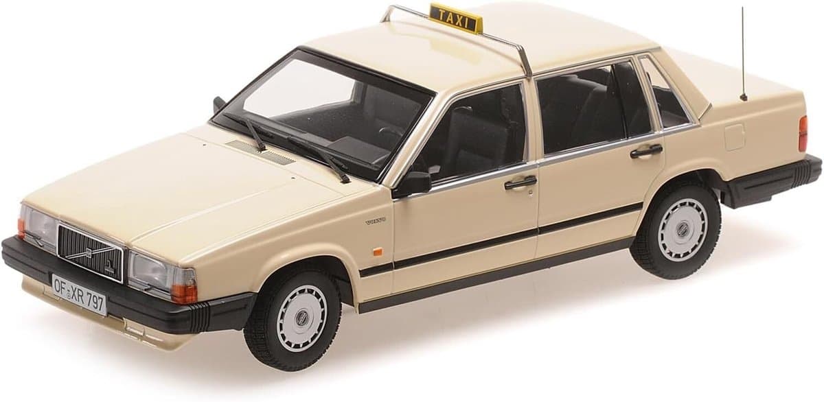Volvo 740 GL Taxi Germany 1986 - 1:18 - Minichamps