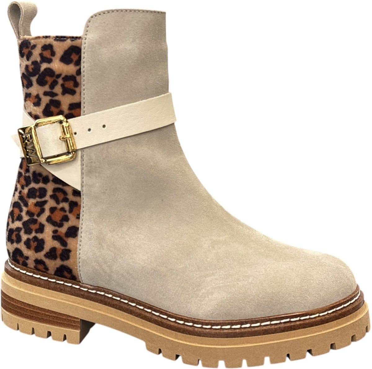 RIVER WOODS BELICIA/087 Laars beige maat 38