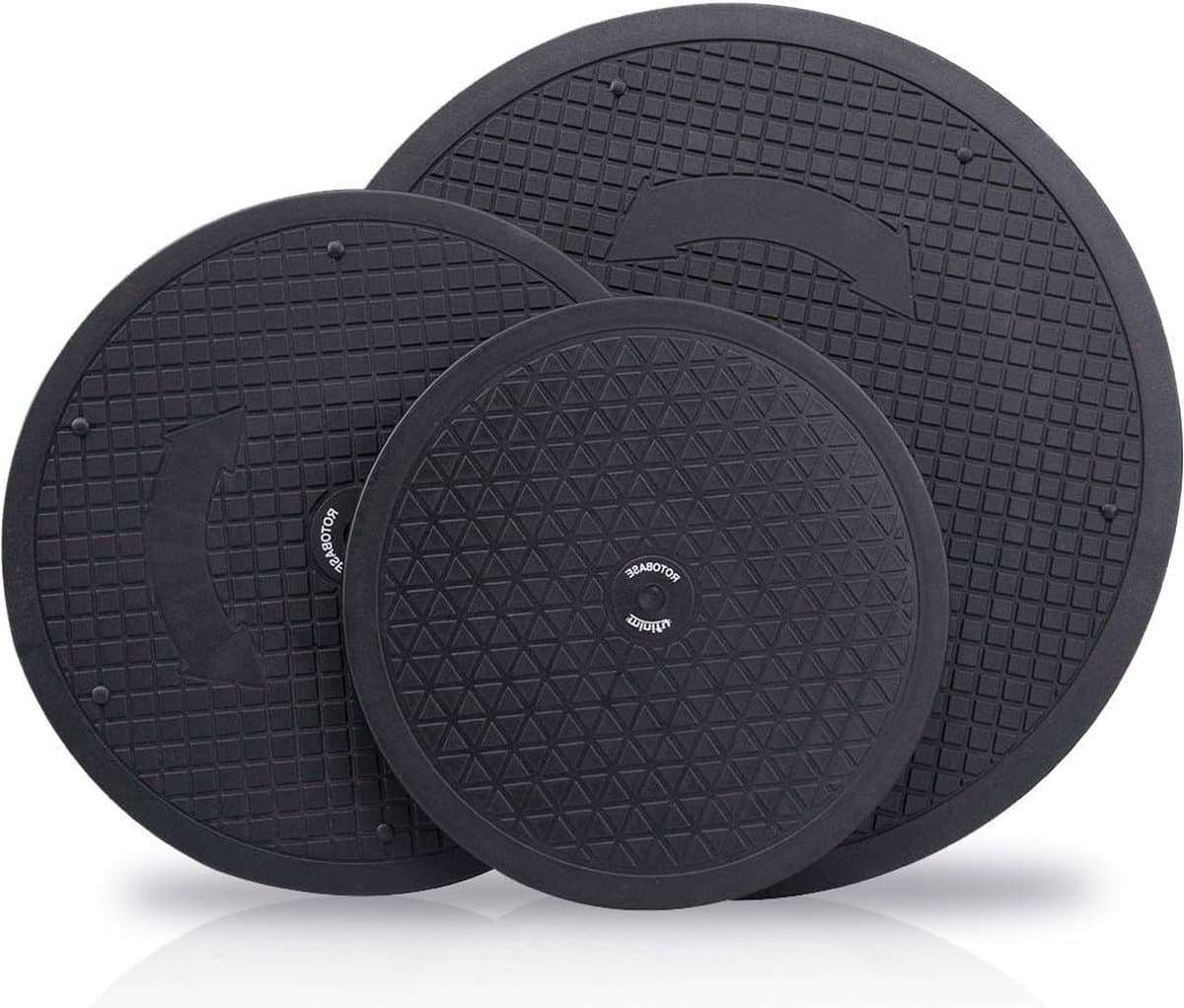 25 cm draaiplateau voor tv-monitor en keukenapparatuur met Rotobase draaiplateau elektrisch