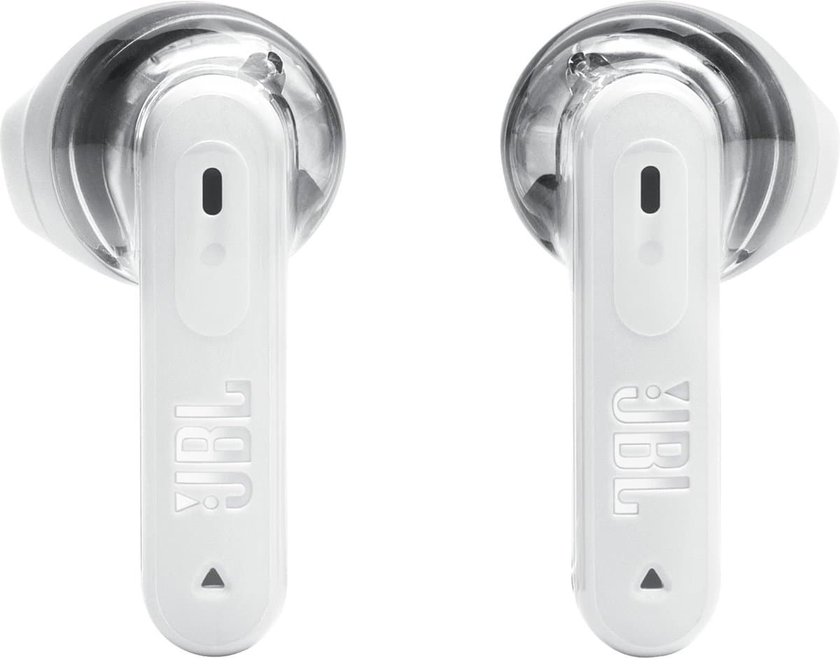 JBL Tune Flex 2 - Noise Cancelling Oordopjes - Draadloos Bluetooth - True Wireless In-ear - 48 uur speeltijd - Open of Gesloten Pasvorm - IP54 - Ghost White