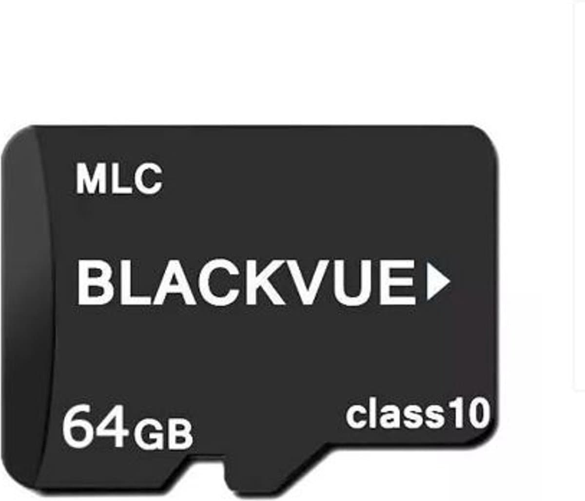 BlackVue Micro SD Kaart 64GB – microSDXC – Class 10 – U3 – V30 – Geheugenkaart voor Dashcam