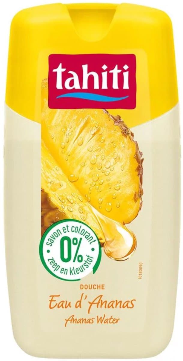 Tahiti - Douchegel - Ananas Water - 0% Kleurstof - 250 ml