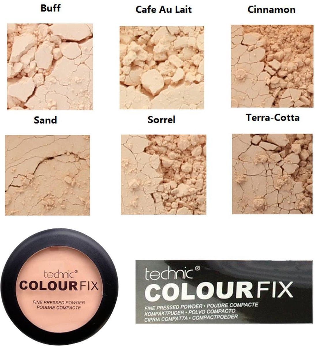 Technic Colour Fix Loose Powder - Cinnamon
