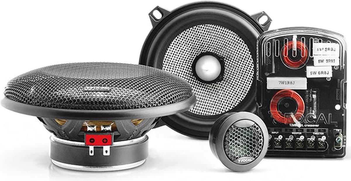 Focal 130AS - Autospeakers - 13cm composet - 2weg - 130mm luidsprekers - 100 Watt - Access serie