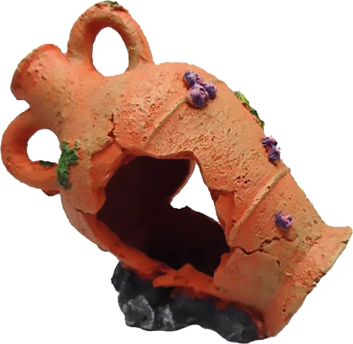 Duvoplus - Aquariumdecoratie - Vissen - Decoratie Kruik 16,5x9,5x13,5cm - 1st