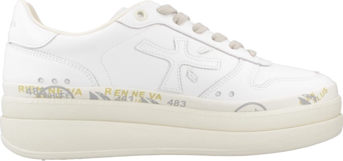Rien Ne Va Plus Platform Sneakers Wo - White