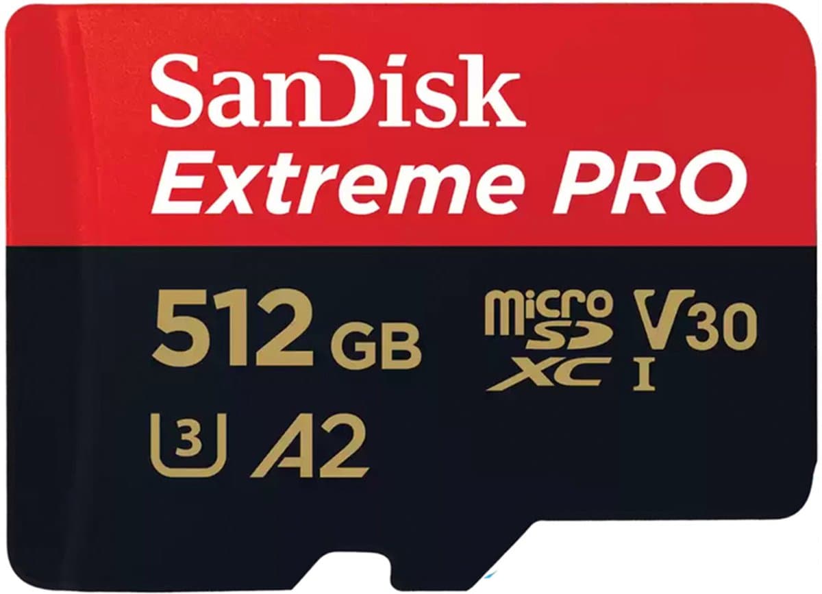 SanDisk MicroSDXC Extreme Pro 512GB 140MB/s