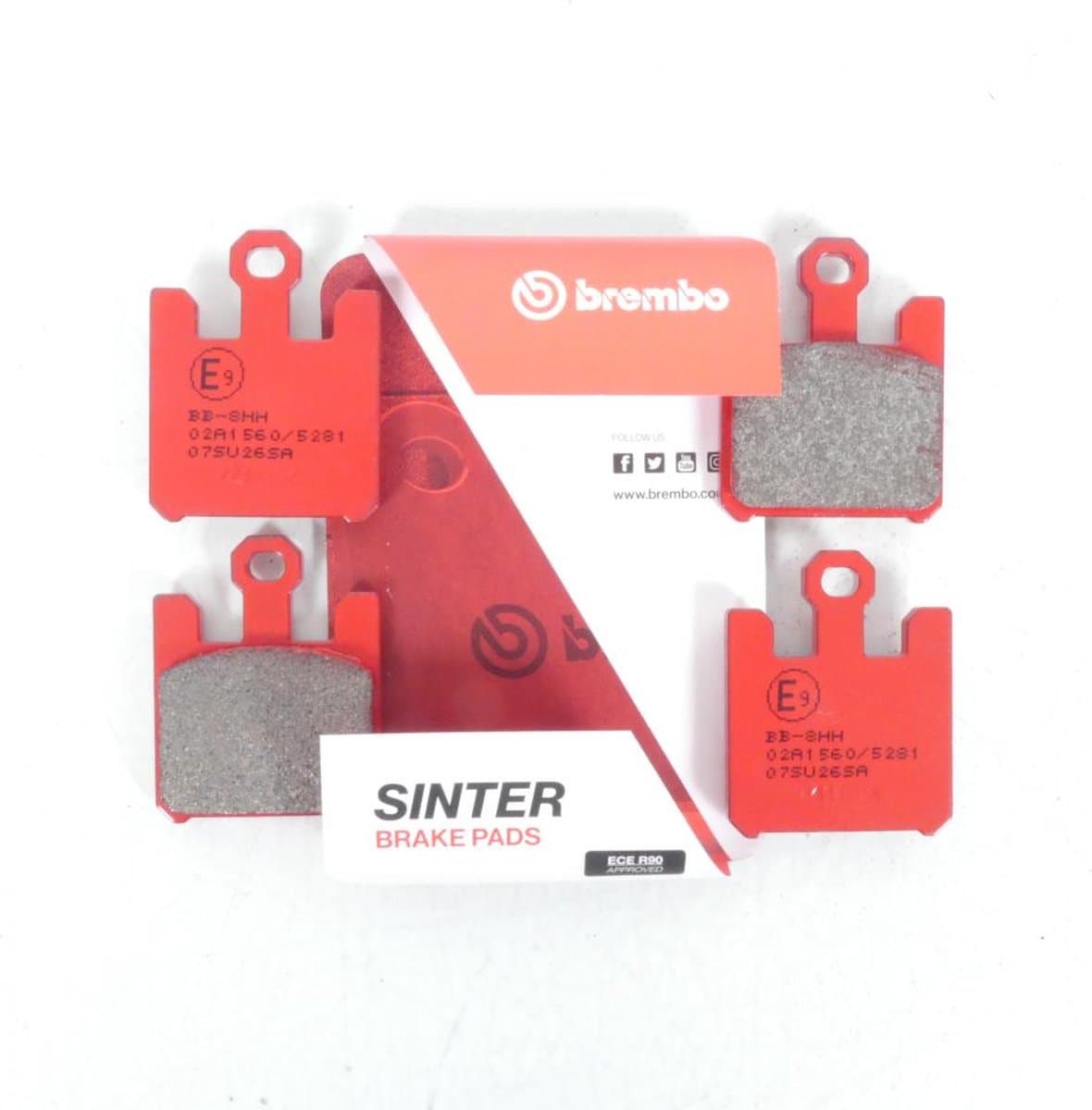Brembo remblok voor motor Kawasaki 1200 ZX12R 07SU26SA AVG / AVD