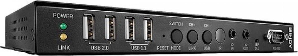 LINDY neu KVM-extender HDMI, VGA 3840 x 2160 Pixel