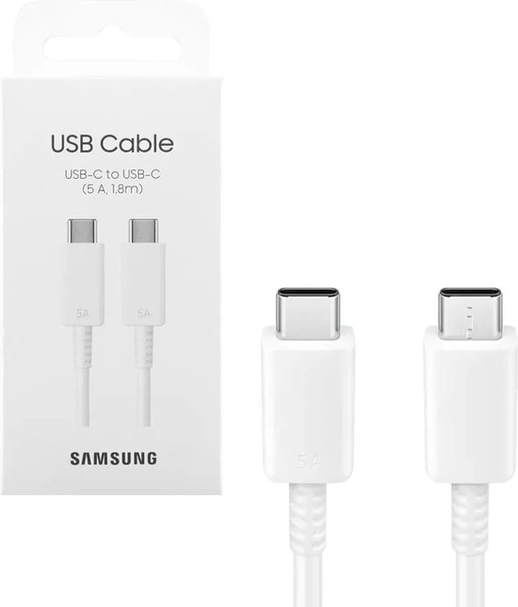 Samsung USB-C naar USB-C kabel - 1,8 m - Wit