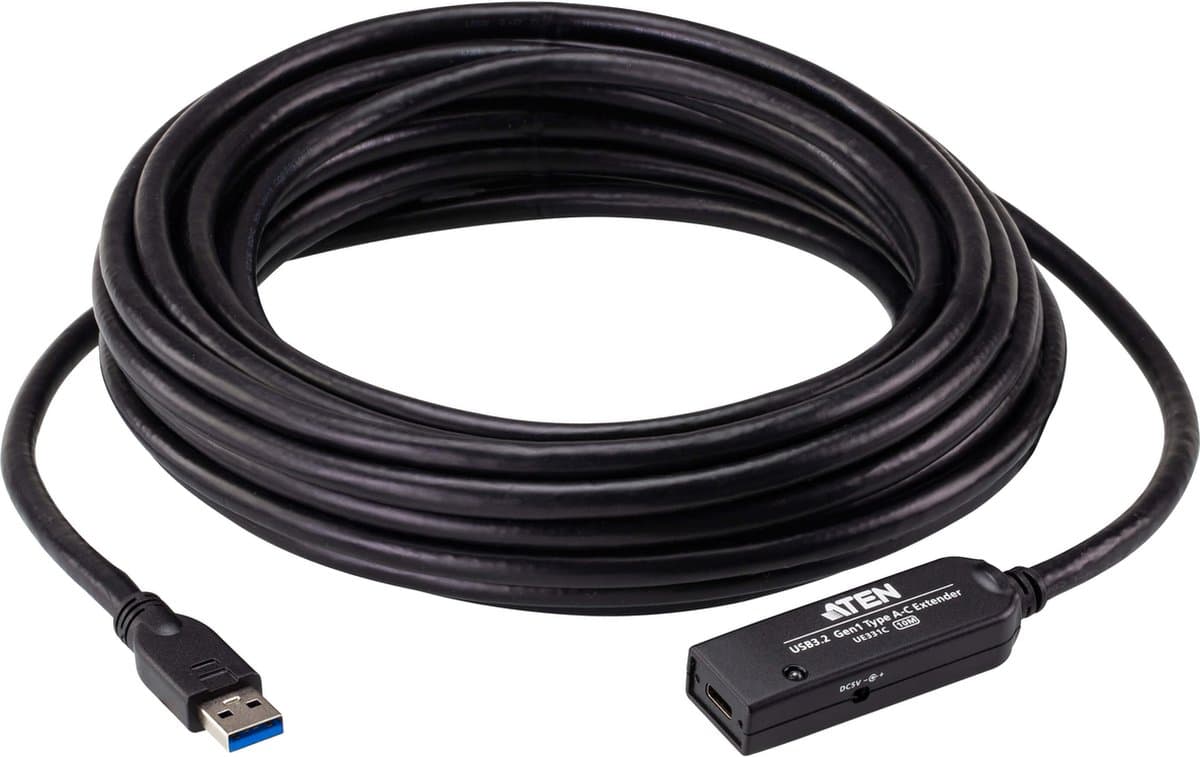 10 meter USB 3.2 Gen1 verlengerkabel