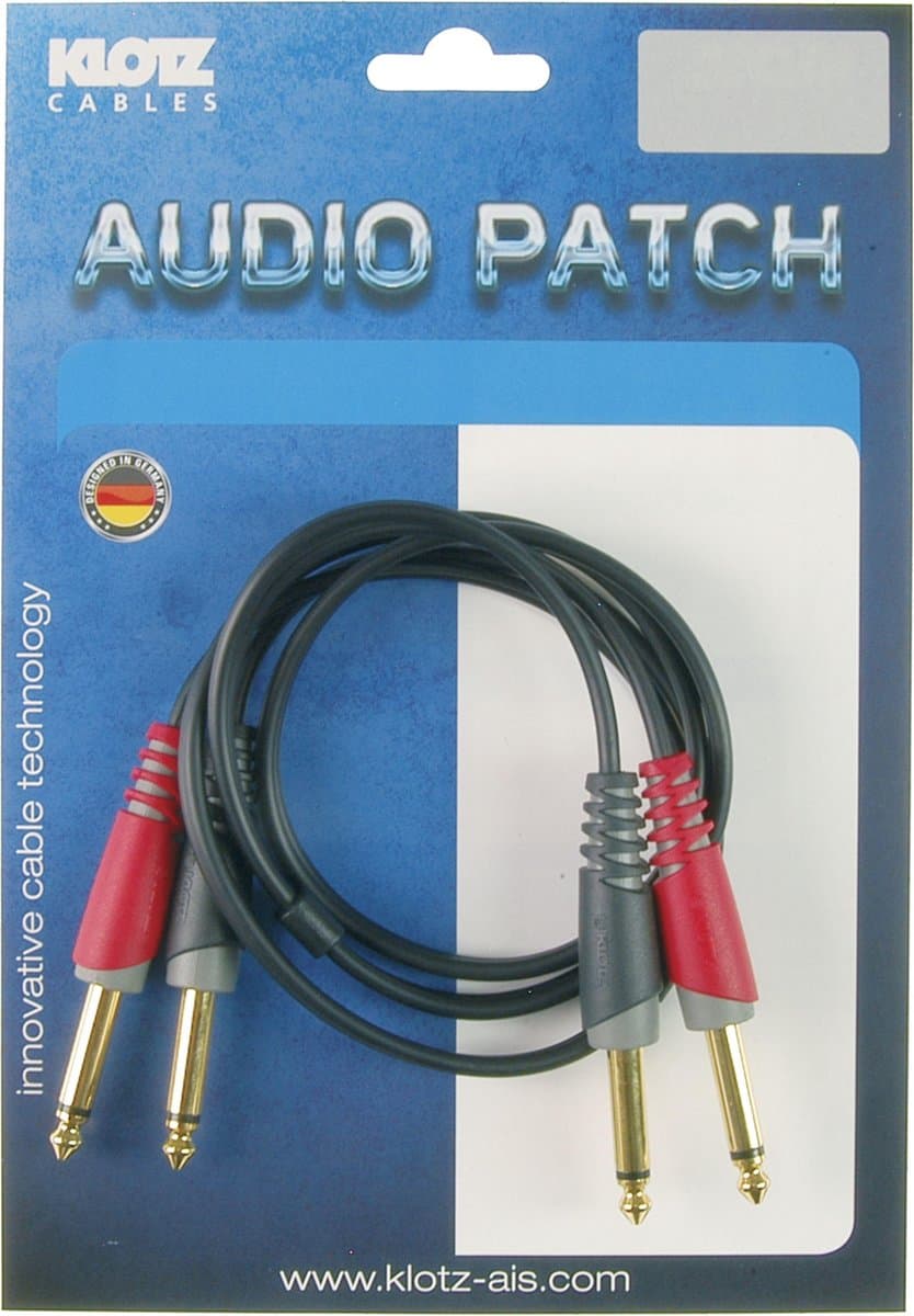 Klotz AT-JJ0600 twin-audiokabel 6 m - Audio kabel