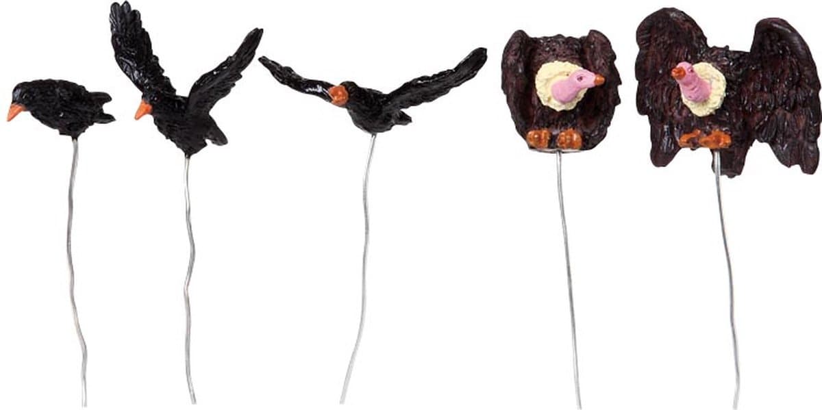 Spooky Town - Assorted Birds - Set van 5