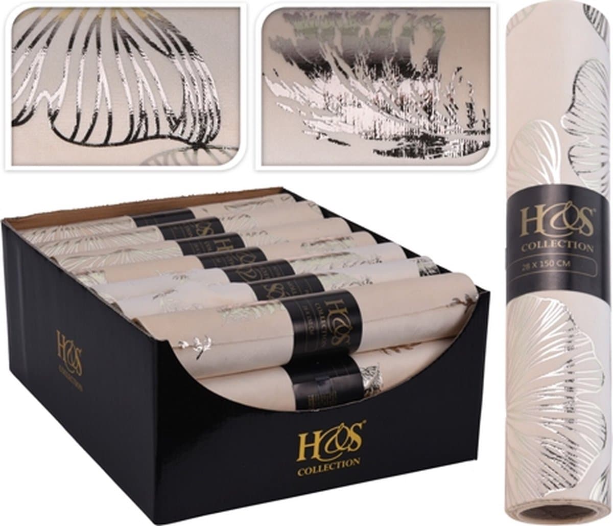 Tafelloper - decoratie- 28 breed en 150 lang - tafeldecoratie - tafellopers textiel - tafelloper - per 2 stuks