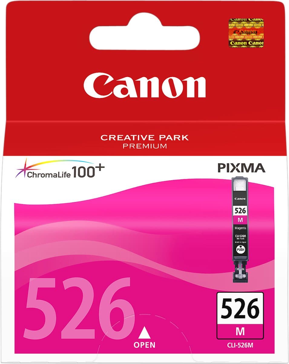 Canon CLI-526M inktcartridge, 1 stuk, magenta