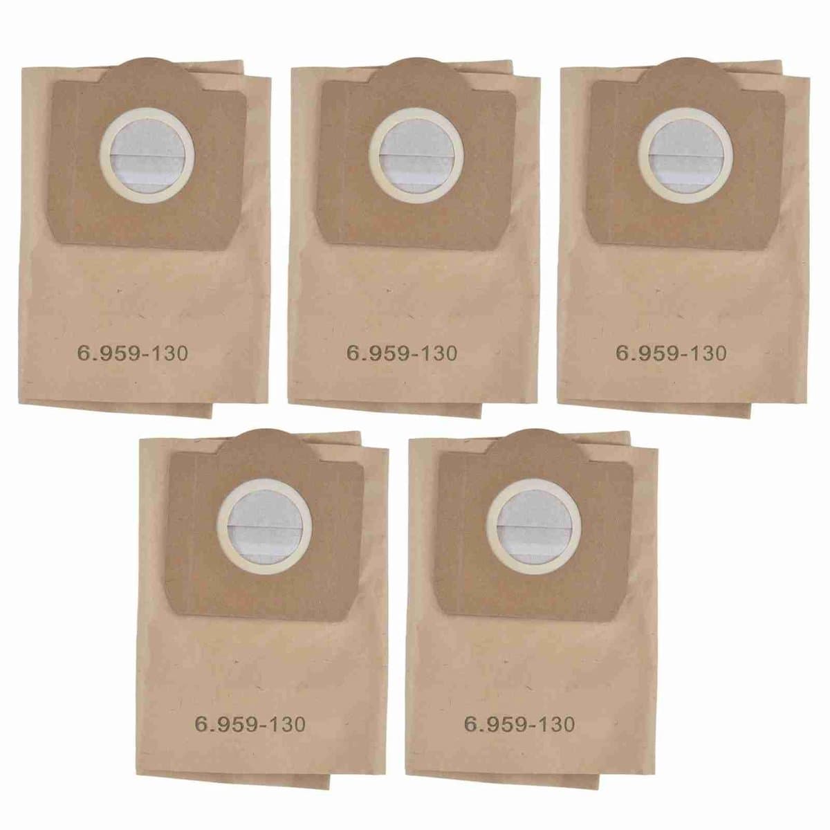 Dailygoods - 5 Stuks Stofzuigerzakken voor Efficiënte Filtratie