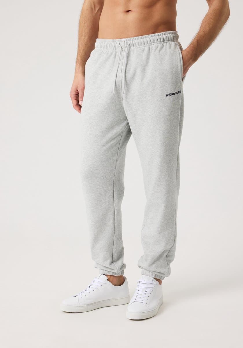 Björn Borg Classic Sweatpants - heren joggingbroek - grijs