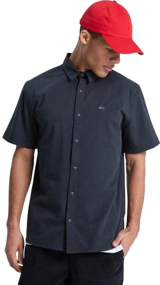 Quiksilver Mw Premium Stretch Ss Overhemd Eqywt04623-kvj0 - Kleur Zwart - Maat XXL