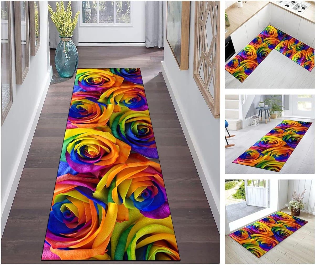 Keuken Tapijtloper - Hal Kleed - Vloer Beschermen - Wasbaar Absorberend - 50x150cm - A