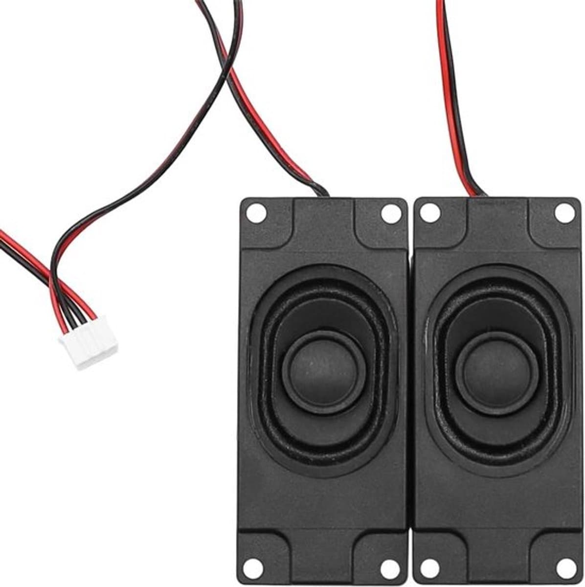 Microluidsprekers - Draagbaar - Zwart - Elektronische Projecten - 2 stuks microluidsprekers, draagbare kleine luidsprekers voor verschillende kleine elektronische projecten
