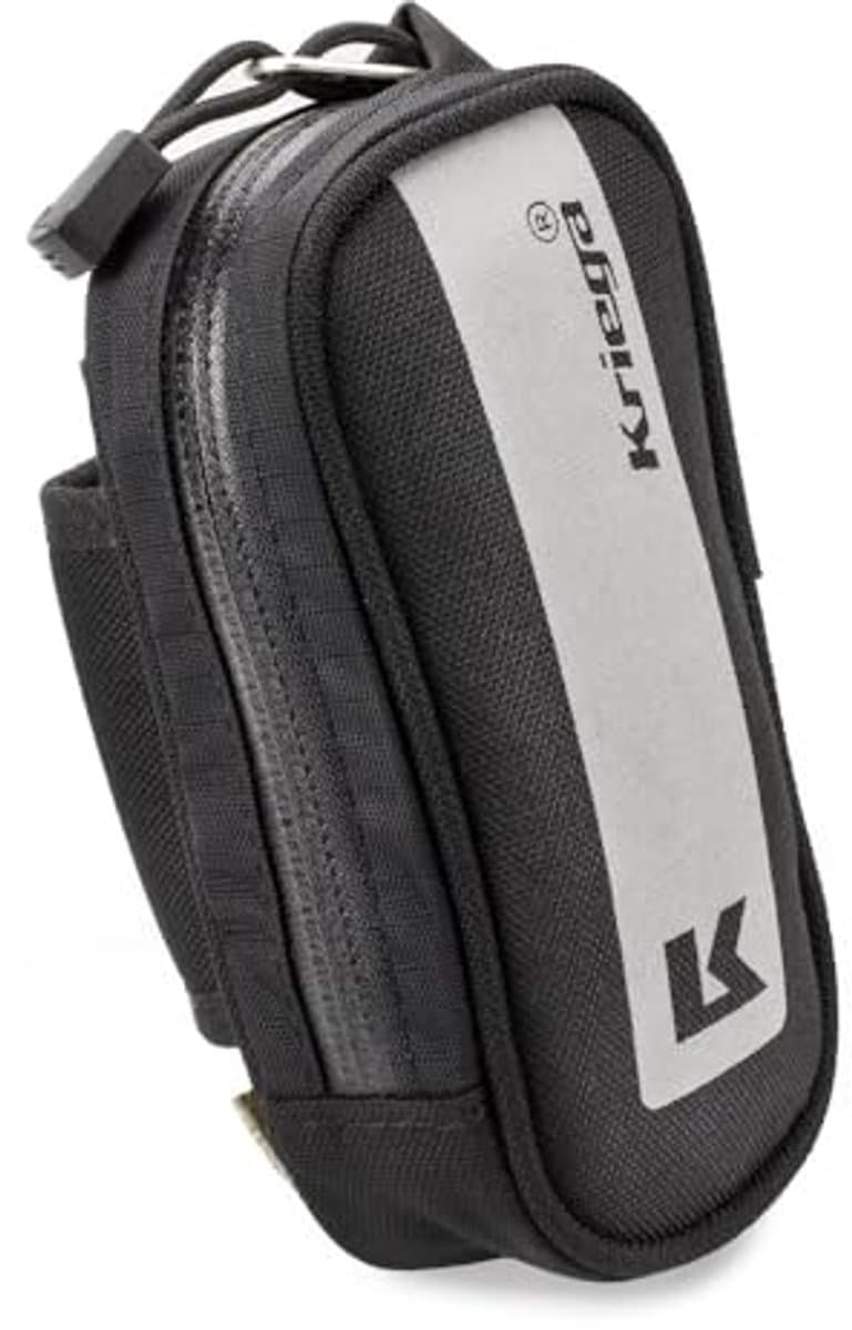 Heuptasje - Harnas Zakje - Spullen Meenemen - Dubbele Klittenbandsluiting - 0.5 Liter - Zwart