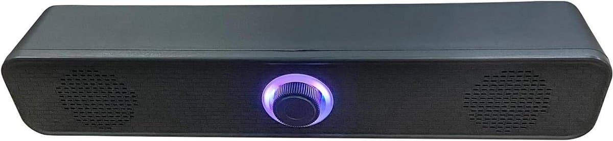 Computer Luidsprekers - Desktop Speakers - Muziek Luisteren - Verbeterde Bas - 7.6 cm - Zwart