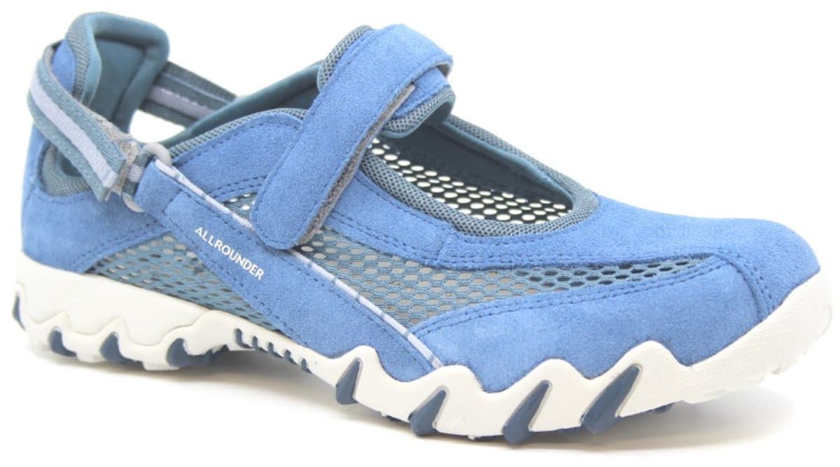 mephisto allrounder - NIRO C. SUEDE - - Kleur: Blauw - Maat: 37.5