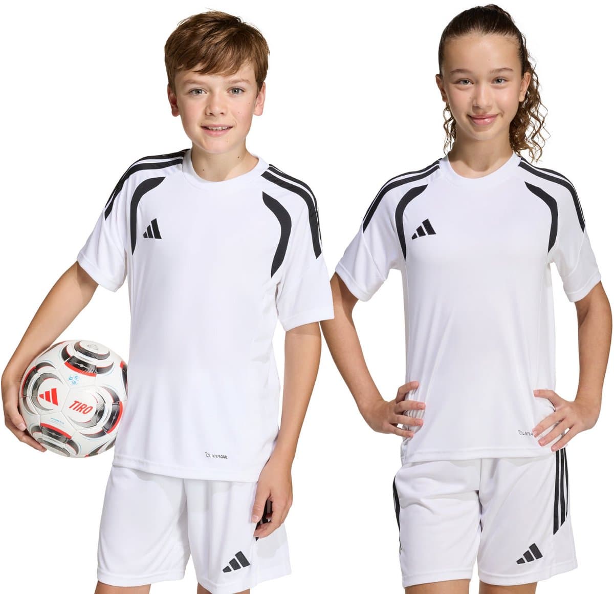 adidas T-shirt Kinderen Tiro 26 League Jersey Wit - Maat 152cm