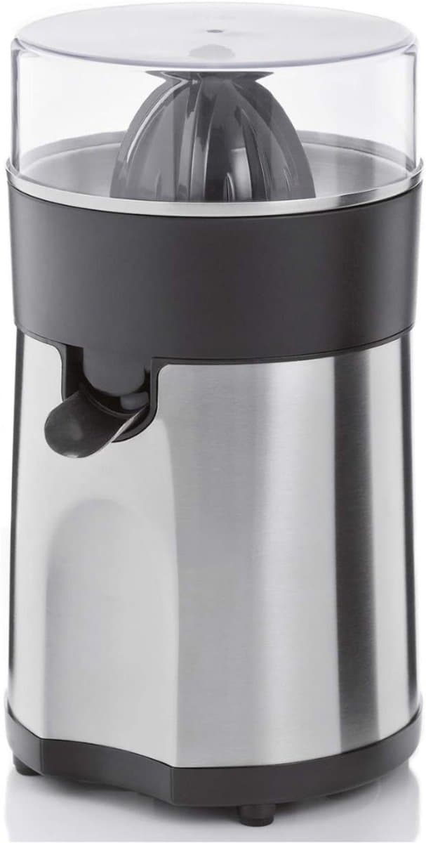 Aura® Citruspers electrisch - Citruspers - Sinaasappelpers - Zilver - ‎15cm x 16cm x 26cm