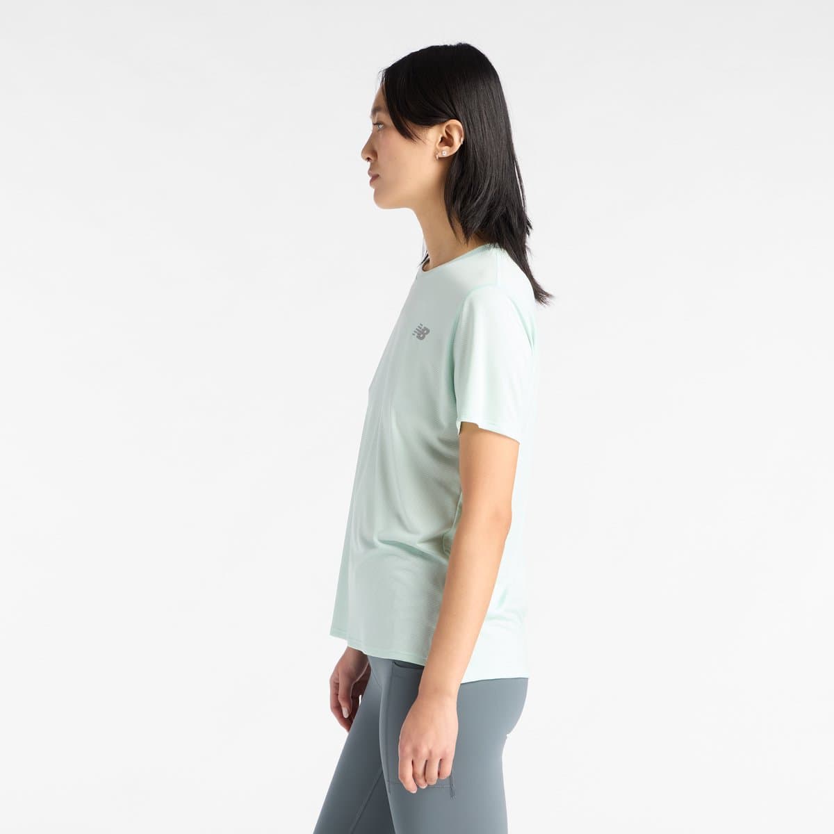 New Balance Sports Essentials T-Shirt Dames Sportshirt - COSMIC JADE
