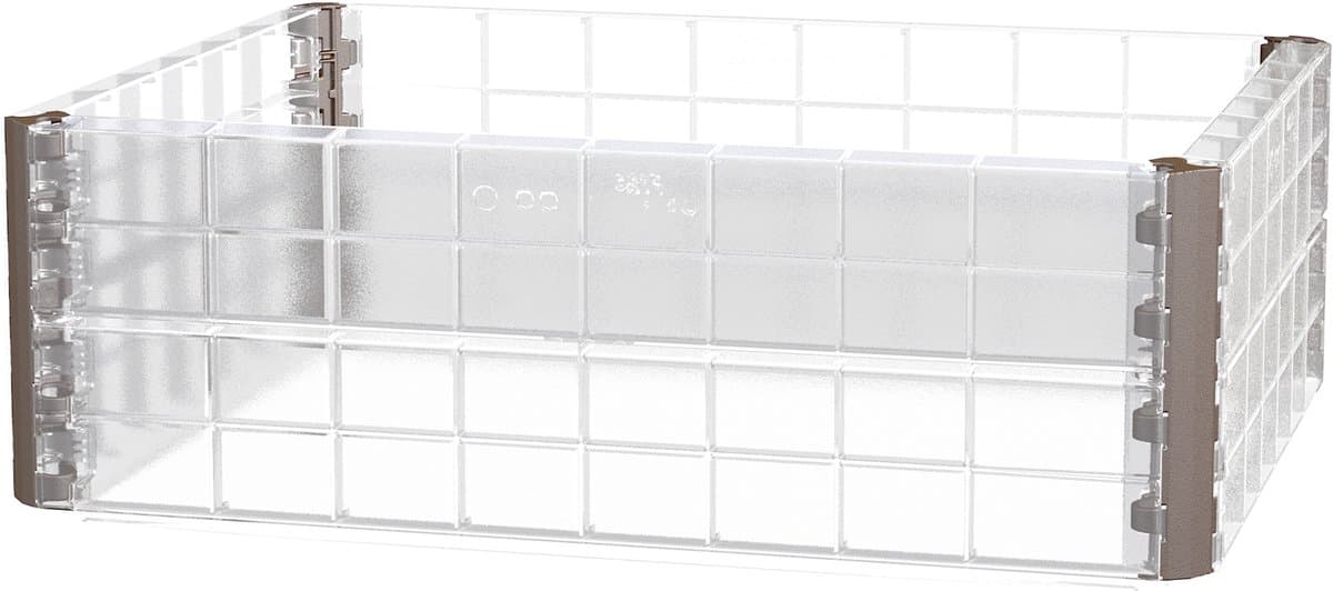 GARANTIA ERGO QUADRO M groeimodule geschikt voor GARANTIA ERGO verhoogde tuinbed-systemen