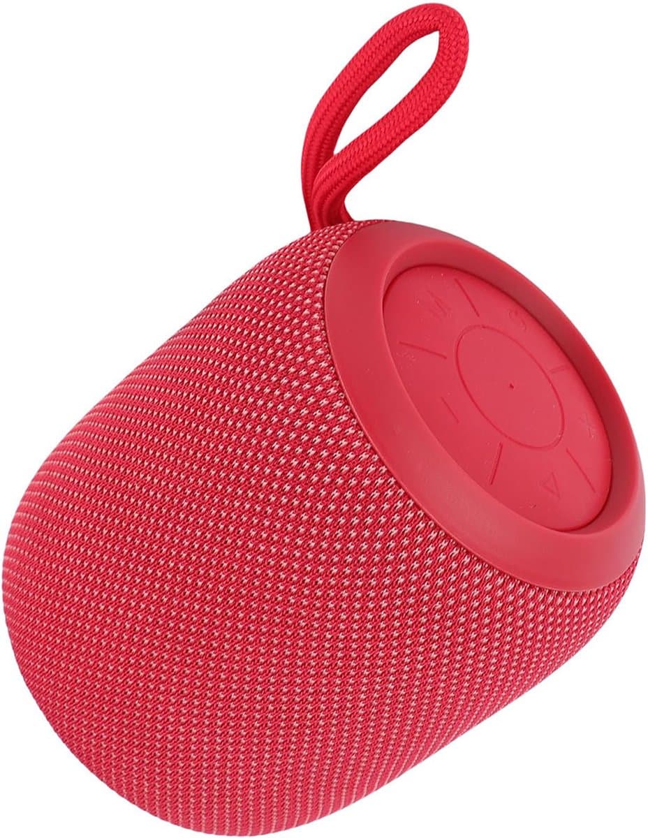 Draagbare Bluetooth Speaker- luidspreker - RGB-muzieklicht - Compact En IP4 Waterdichte-Bluetooth 5.3-Rood