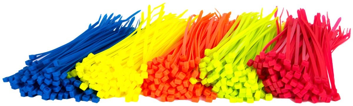 TD47 Kabelbinders 4.8 x 200mm Fluor Deal - Tie wraps - Tyraps