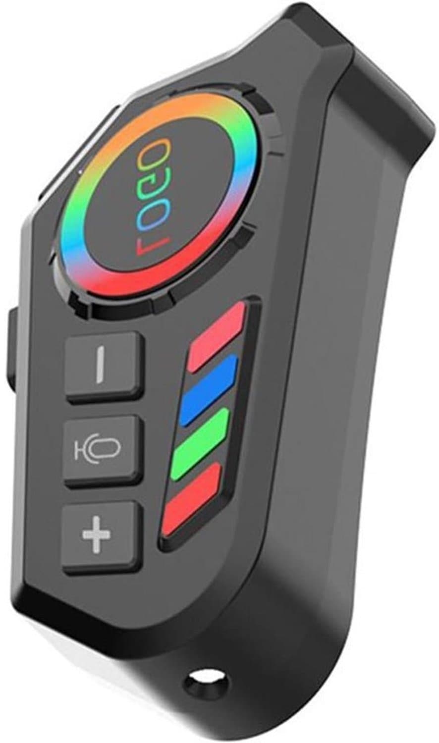 Headset voor de motorfiets - Intercom-oortelefoon - Communicatie voor op de motor - Waterdicht - met spraakassistent - 8.3 x 4.2 x 2.8 cm - Twee op één