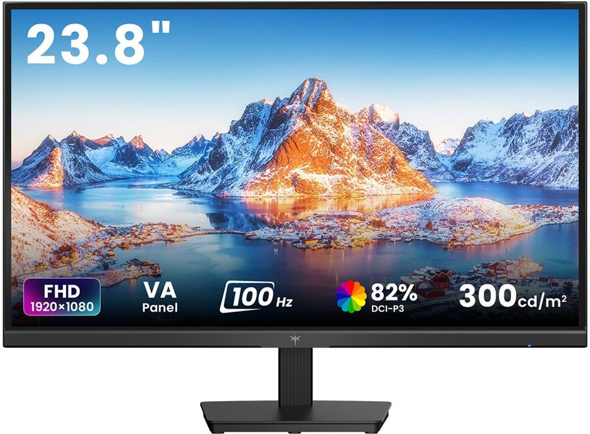 KTC H24B9 Flat 16:9 VA FHD 1920 x 1080@100Hz Kantoor monitor