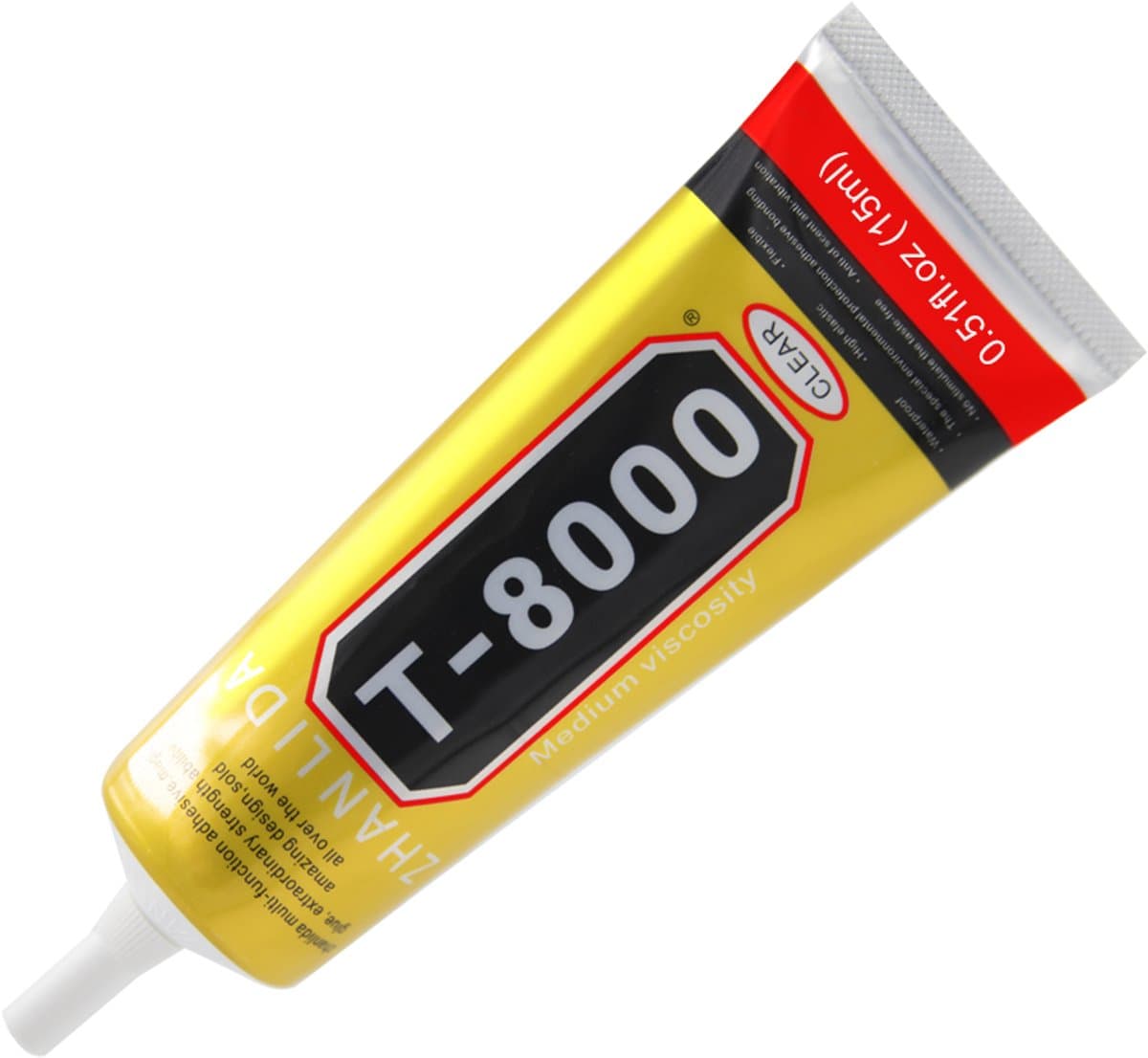 MMOBIEL T-8000 15ML Multifunctionele Industriele Lijm incl. Precisietip