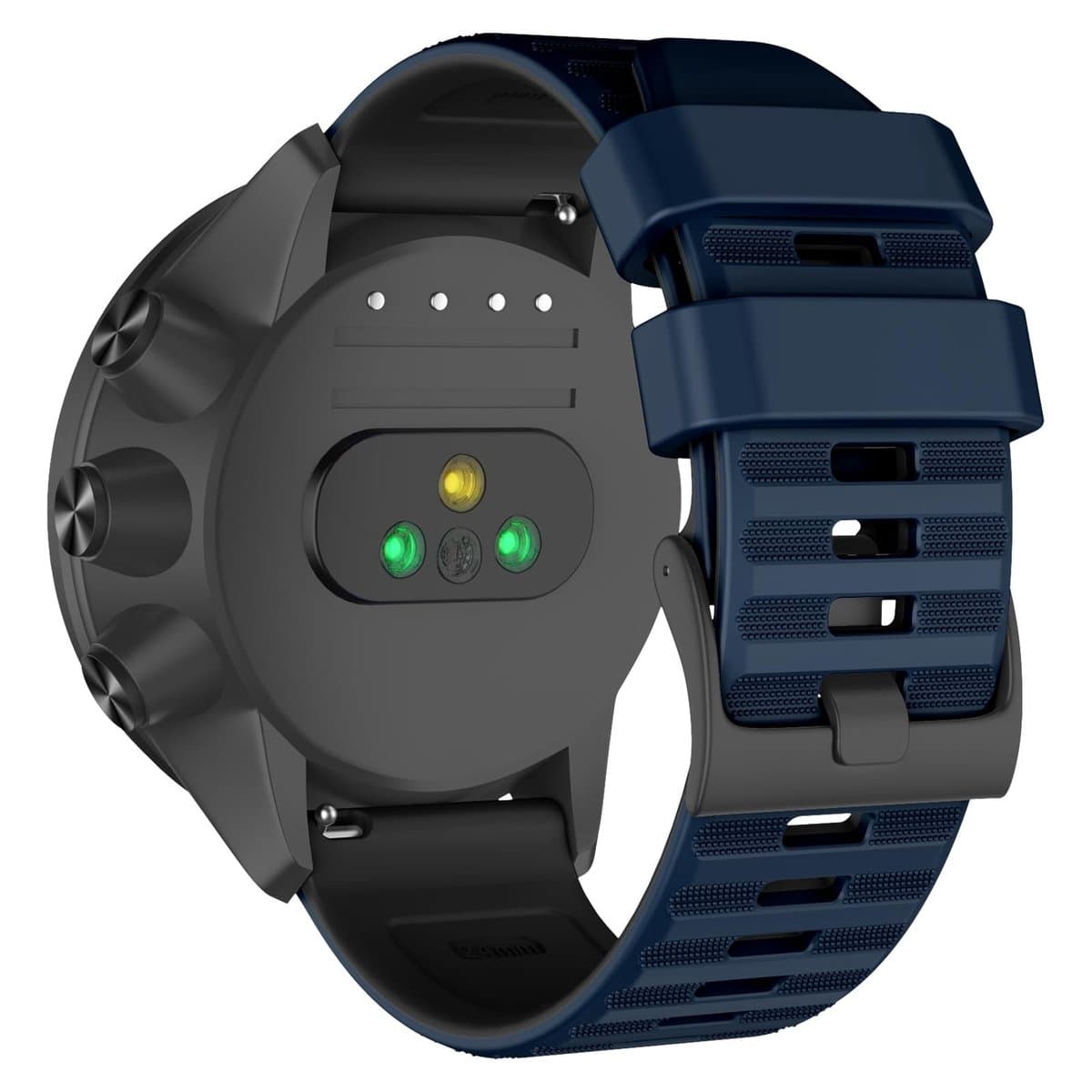 Solidchoice- Horlogeband 24mm siliconen - Snelsluiting - Horlogeband voor Suunto - Sporthorloge - Duurzaam - Lichtgewicht - Smartwatchband