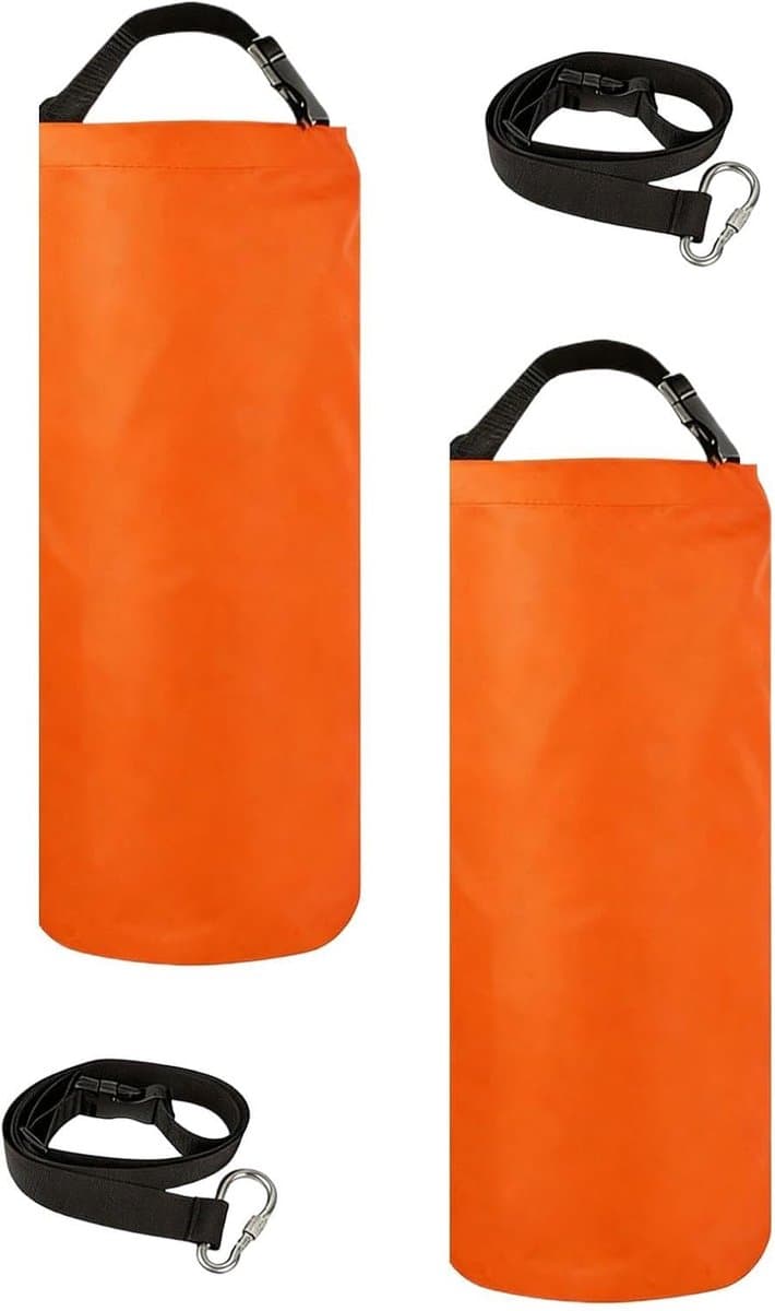 Tent Gewichtzakken - Luifel Stabilisatoren - Buiten Evenementen - Antislip Ontwerp - 2 Stuks - Oranje