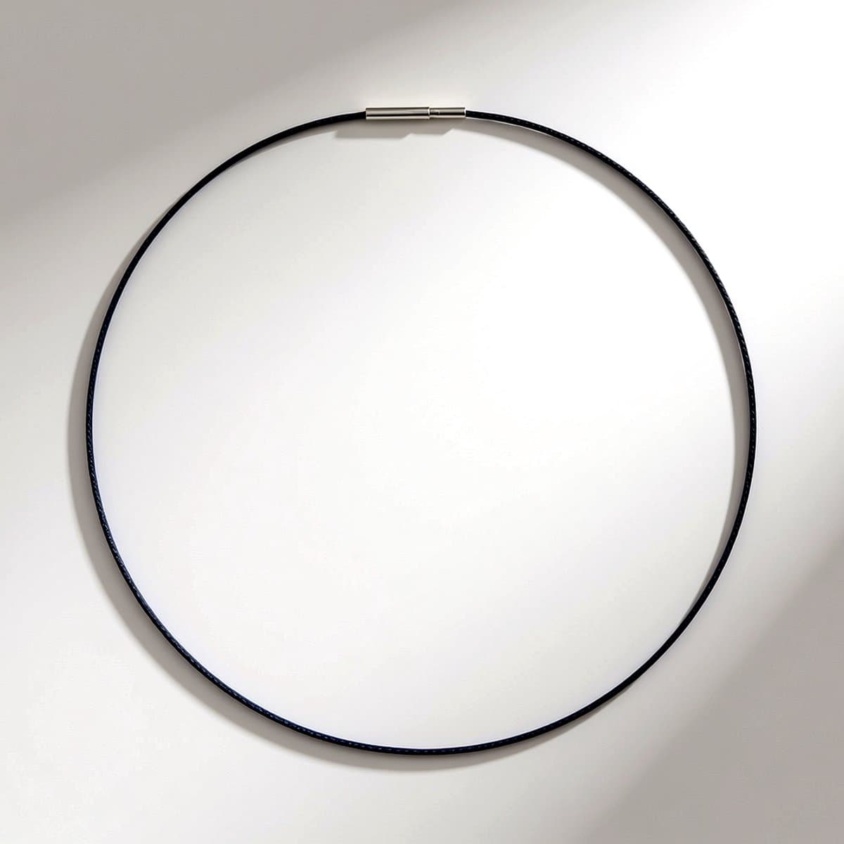 Cavill - Minimalistische Halsketting - Roestvrij Staal & 925 Sterling Zilver - Monosono Collectie - Duurzame, Elegante Dunne Ketting Dames, 50 cm