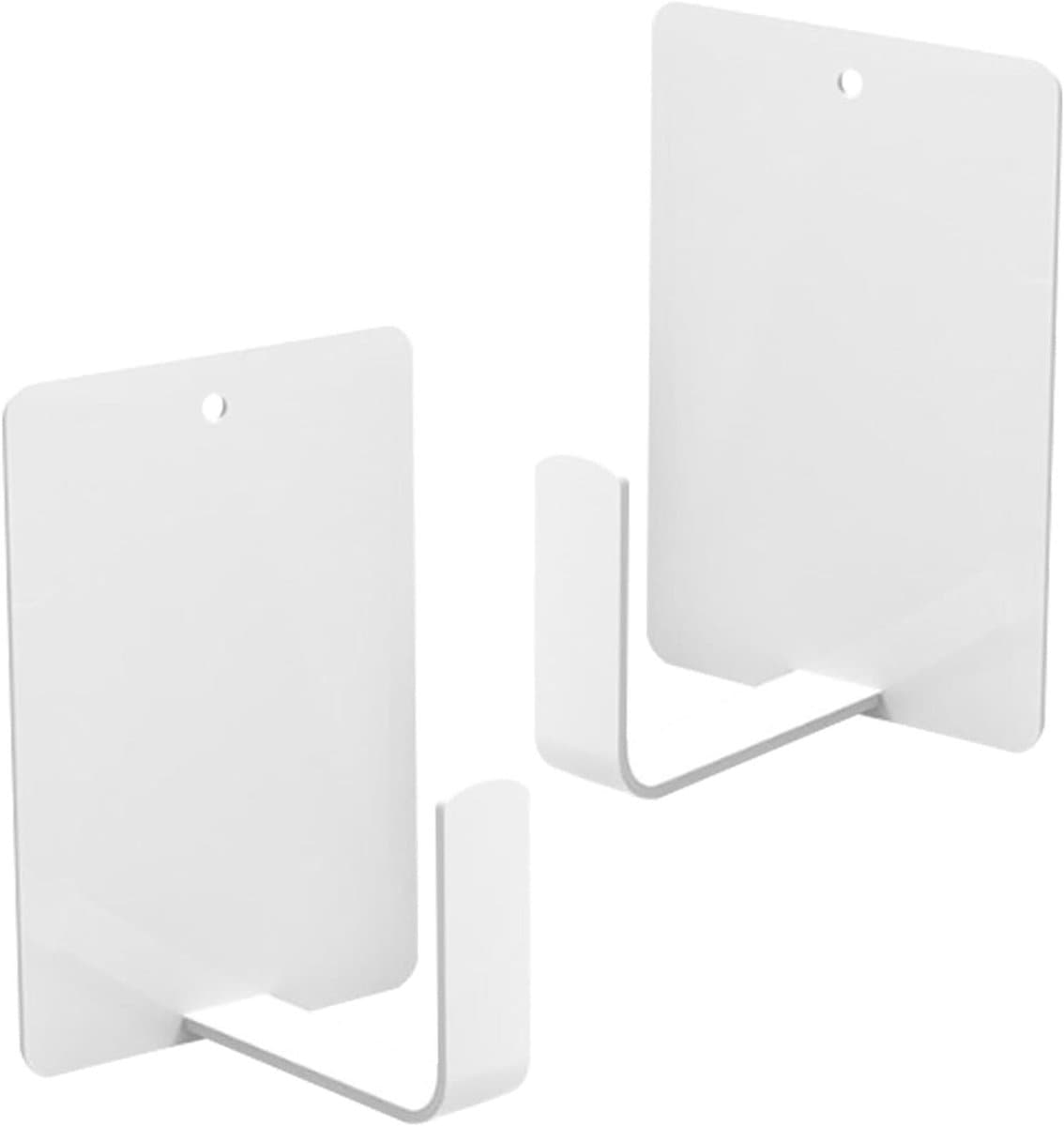 Magnetische Koelkast Organizer - Keukenrekje Ophanghaak - Keuken Opbergen - Zonder Boren Bevestigen - 10x7x6cm - Wit