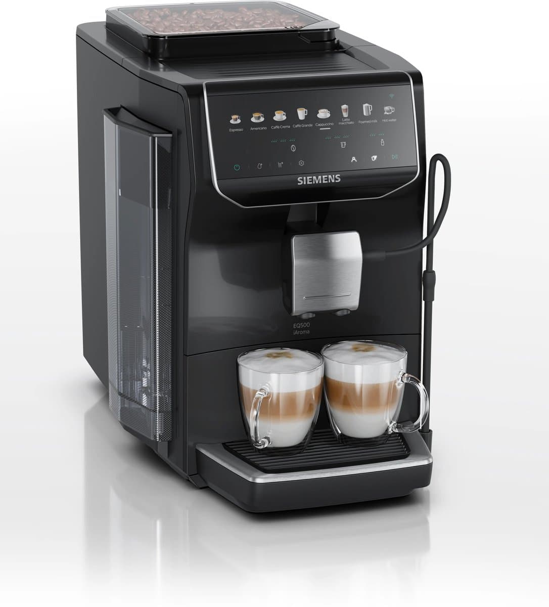Siemens EQ500 Espresso volautomaat iAroma Piano-zwart TP5X3B07