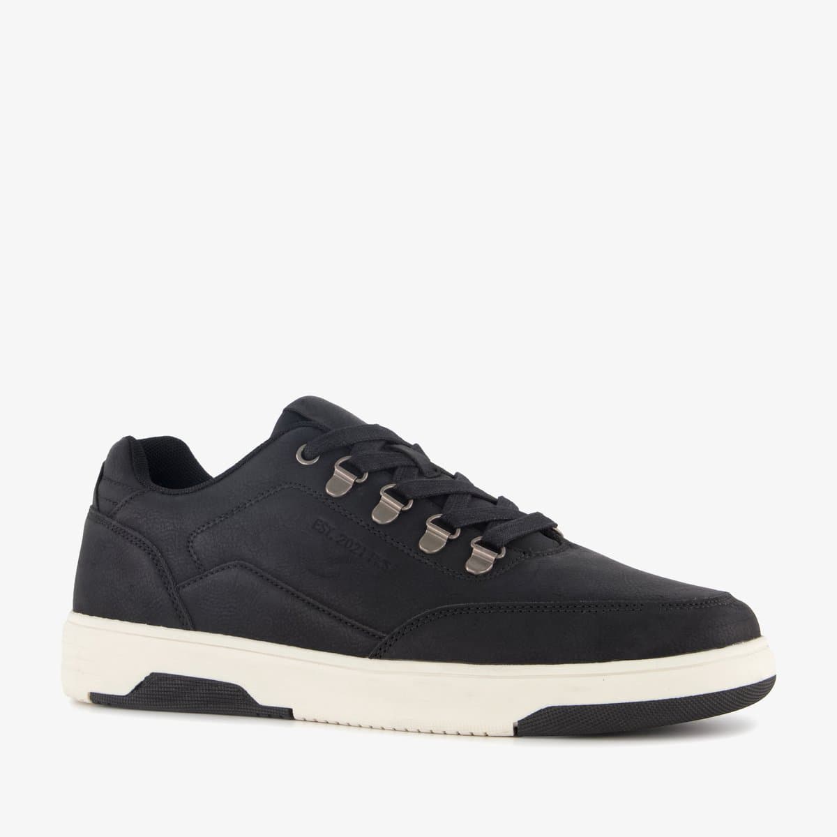 Blue box heren sneakers zwart - Maat 43 - Uitneembare zool