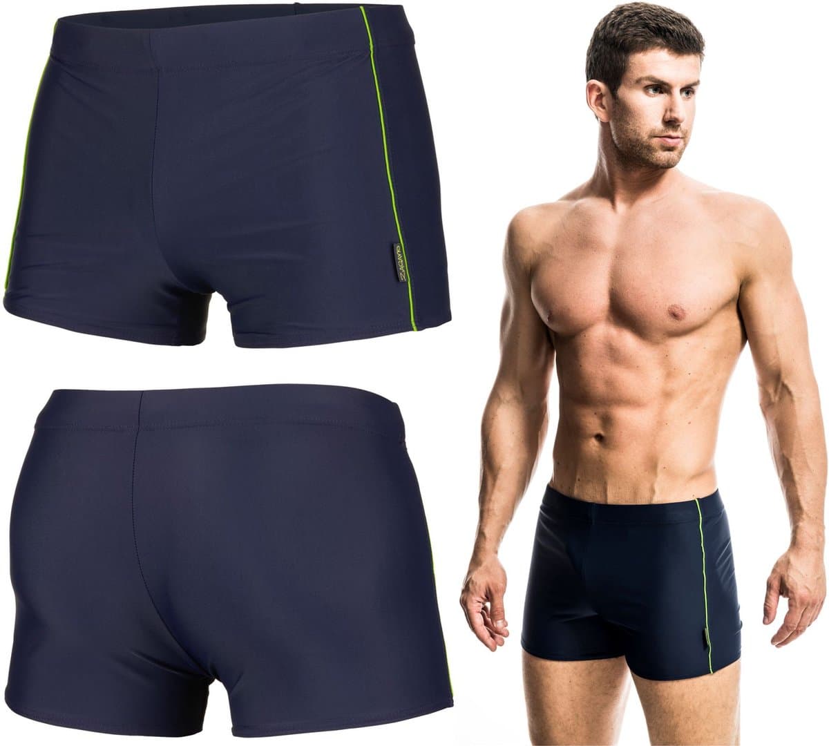 ZAGANO - Zwembroek heren - Maat 4XL - Korte zwembroek heren - Sport zwembroek - zwembroek voor het zwembad