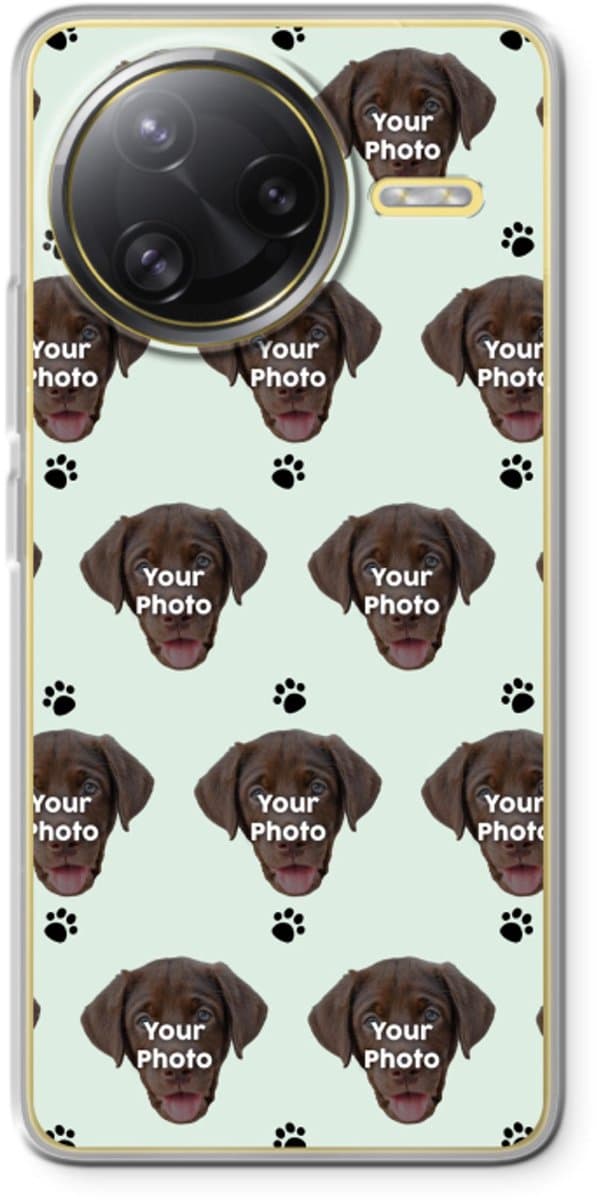 Gepersonaliseerd - Case Company® - Hoesje geschikt voor Xiaomi Poco F7 Ultra hoesje - Gepersonaliseerd gezicht - Kat of Hond - Soft Cover Telefoonhoesje - Bescherming aan alle Kanten en Schermrand