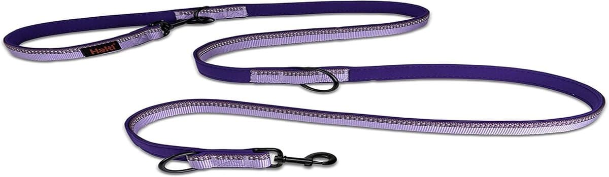 Dubbelzijdige Hondenlijn - 2m Verstelbare Hondenriem met Reflectie - Perfect voor Puppy & Honden