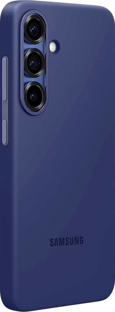 Samsung Galaxy S25 Siliconen Back Cover Blauw