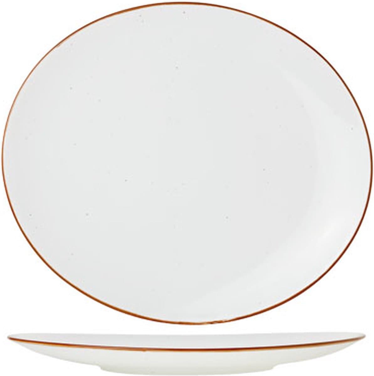 Cosy&Trendy Terra Arena dinerbord - 26 x 30 cm - Set-6