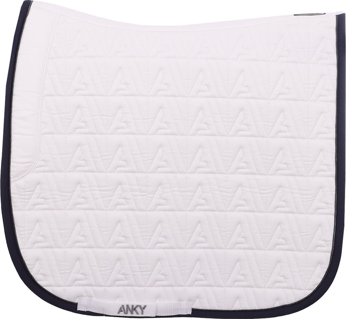 Anky Zadeldek Anky Twill Dressage Wit-donkerblauw