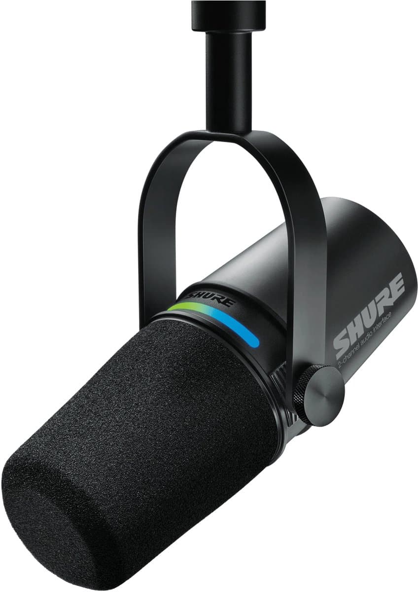 Shure MV7I microfoon Zwart - Studio Microfoon