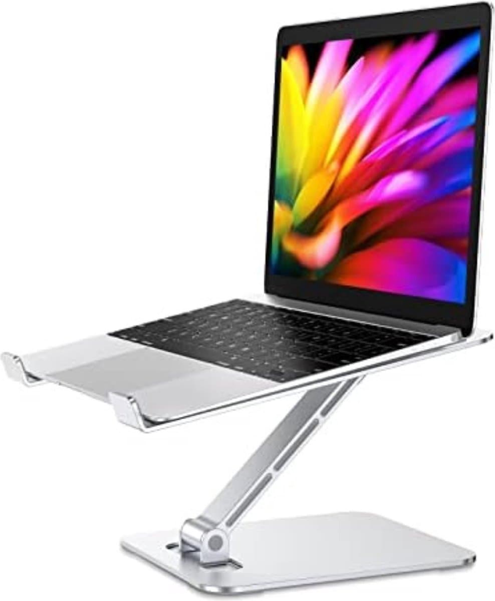 Solacis Laptop verhoger - Laptopverhoger - Stabiel - Staand Werken - Ergonomisch - Laptop Verhoger Bureau - Must have voor uw laptop!